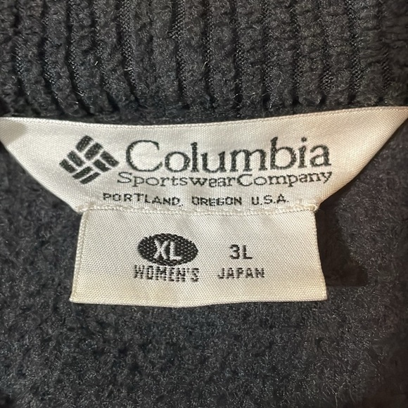 🖤Columbia Charcoal Fleece Jacket - Picture 2 of 3